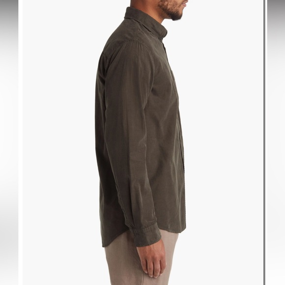 NN07 Arne 5082 Solid Button-Down Shirt - Picture 3 of 11